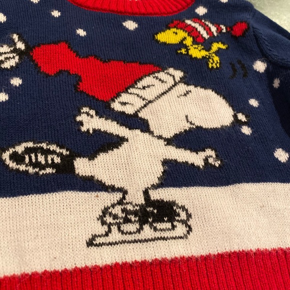 Peanuts | Shirts & Tops | Peanuts Snoopy Woodstock Christmas Sweater ...